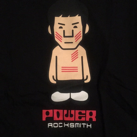 Rocksmith Bruce Lee Tee Black Medium - Picture 2 of 5